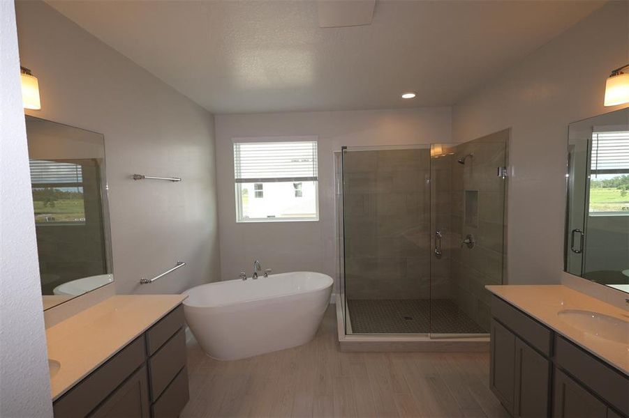 Furnished interior view inside a new home in Bay Lake Farms, St. Cloud (Image 19).