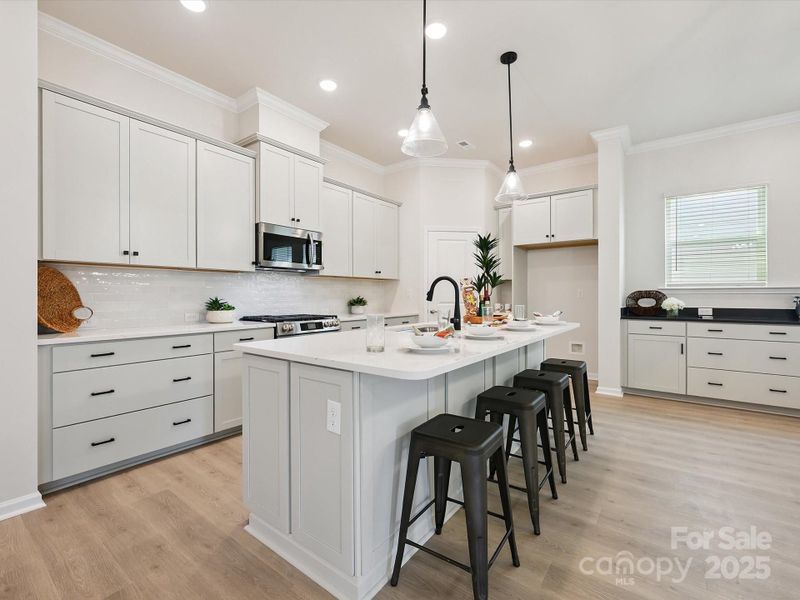 Furnished interior view inside a new home in Encore at Streamside - Classic Series, Waxhaw (Image 8).