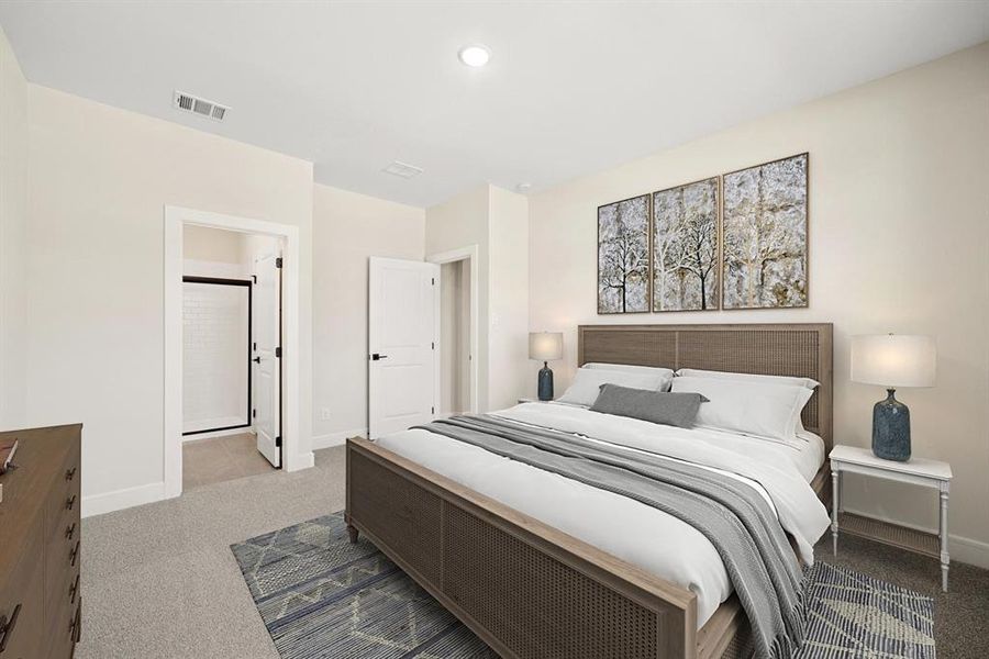 Furnished interior view inside a new home in Elevon, Lavon (Image 13). Furnished interior view inside a new home in Elevon, Lavon (Image 13).