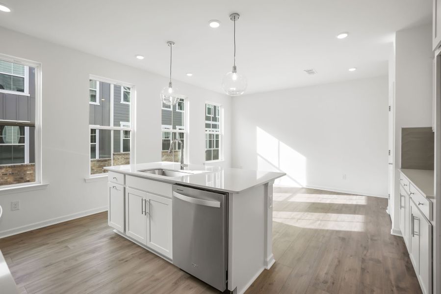 Furnished interior view inside a new home in Galloway Towns, Charlotte (Image 11).
