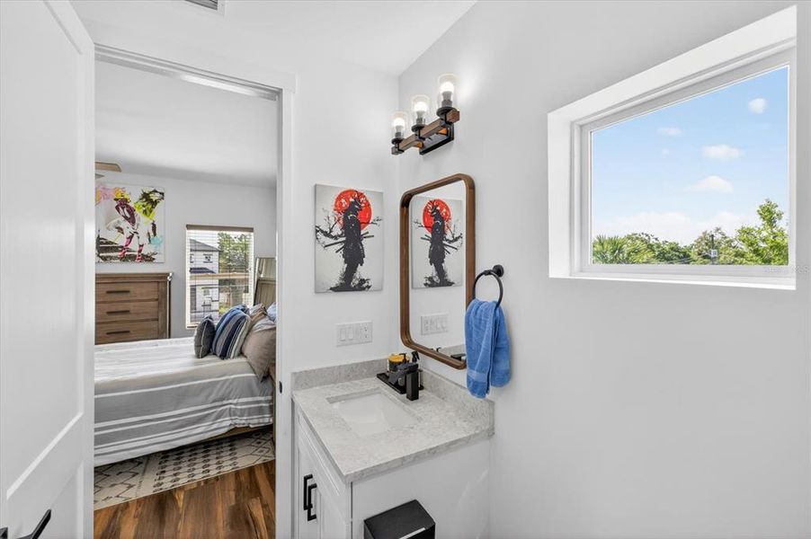 Furnished interior view inside a new home in , Tampa (Image 37).