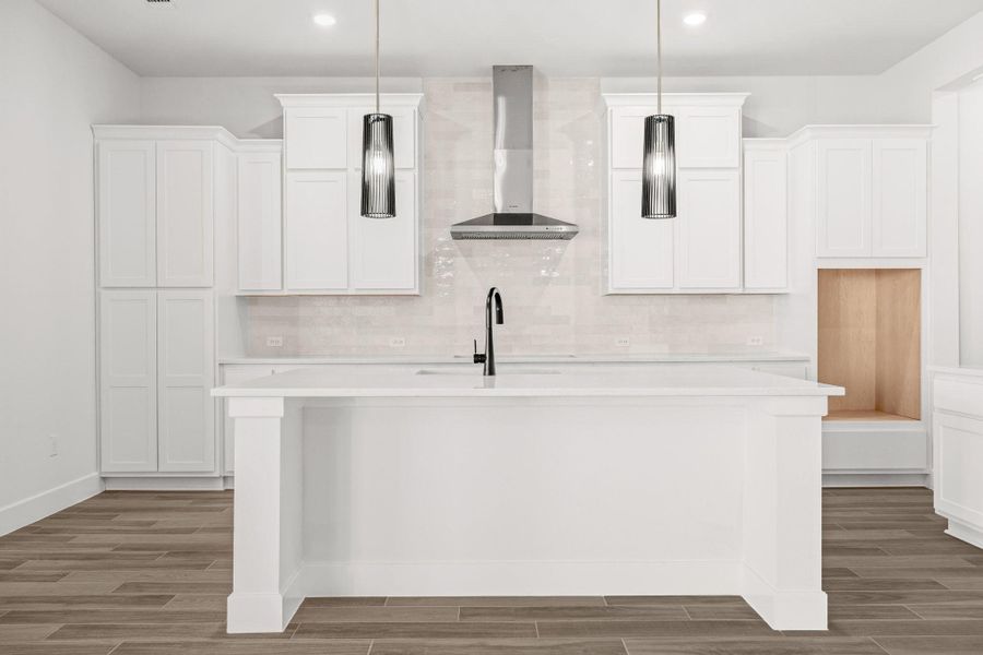 Furnished interior view inside a new home in Santa Rita Ranch, Liberty Hill (Image 16).
