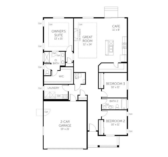 2D floor plan layout of this home in Farmstead, Berthoud, CO (Image 5).