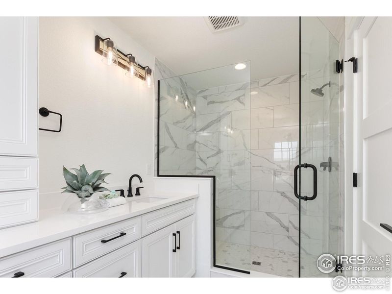 Furnished interior view inside a new home in Westerly, Erie (Image 13).