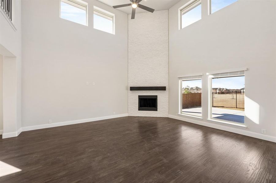 Spacious, unfurnished interior of a new home in Hayes Crossing, Midlothian (Image 37). Spacious, unfurnished interior of a new home in Hayes Crossing, Midlothian (Image 37).