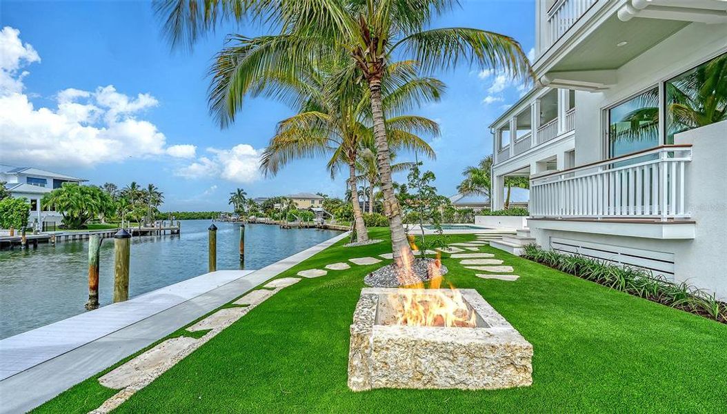 Exterior details and patio area of a home in , Longboat Key (Image 38). Exterior details and patio area of a home in , Longboat Key (Image 38).