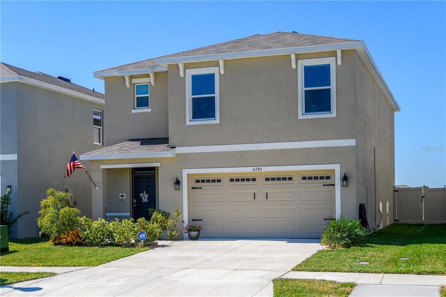 Exterior details and patio area of a home in Westgate at Avalon Park, Wesley Chapel (Image 21). Exterior details and patio area of a home in Westgate at Avalon Park, Wesley Chapel (Image 21).