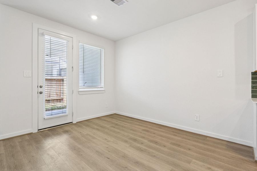 Photo is not of the actual home, but is an inspirational photo of builder’s model home and may depict options, furnishings, and/or decorator features that are not included