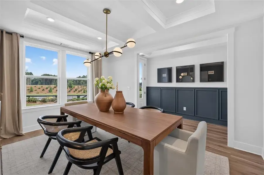 Furnished interior view inside a new home in Amherst, McDonough (Image 20).