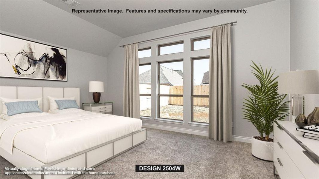 Furnished interior view inside a new home in Meraki, Forney (Image 7).