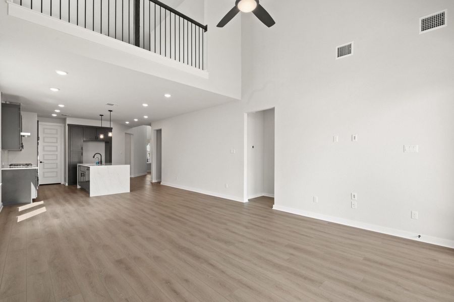 Spacious, unfurnished interior of a new home in Flora, Hutto (Image 34).