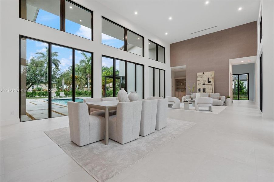 Furnished interior view inside a new home in , Davie (Image 10).