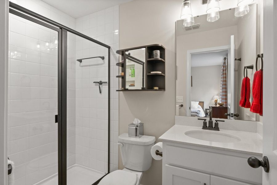 Furnished interior view inside a new home in , Summerville (Image 28).