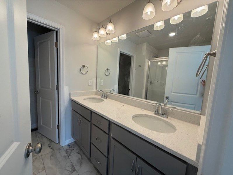 Furnished interior view inside a new home in Caroleton Townhomes, Grovetown (Image 7). Furnished interior view inside a new home in Caroleton Townhomes, Grovetown (Image 7).