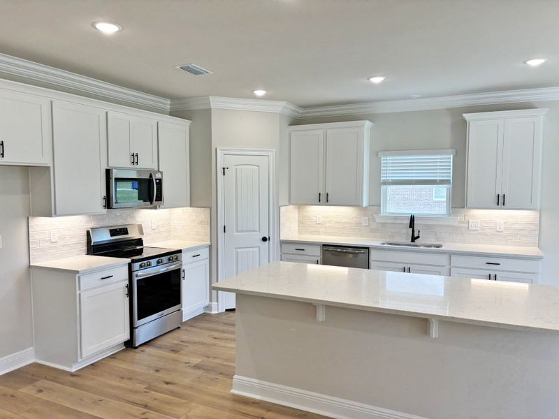 Furnished interior view inside a new home in Houston Place, Crestview (Image 6).