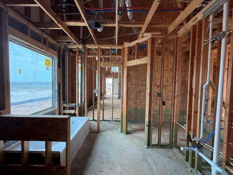 In-progress construction of a new home in Candela, Richmond, TX (Image 5).