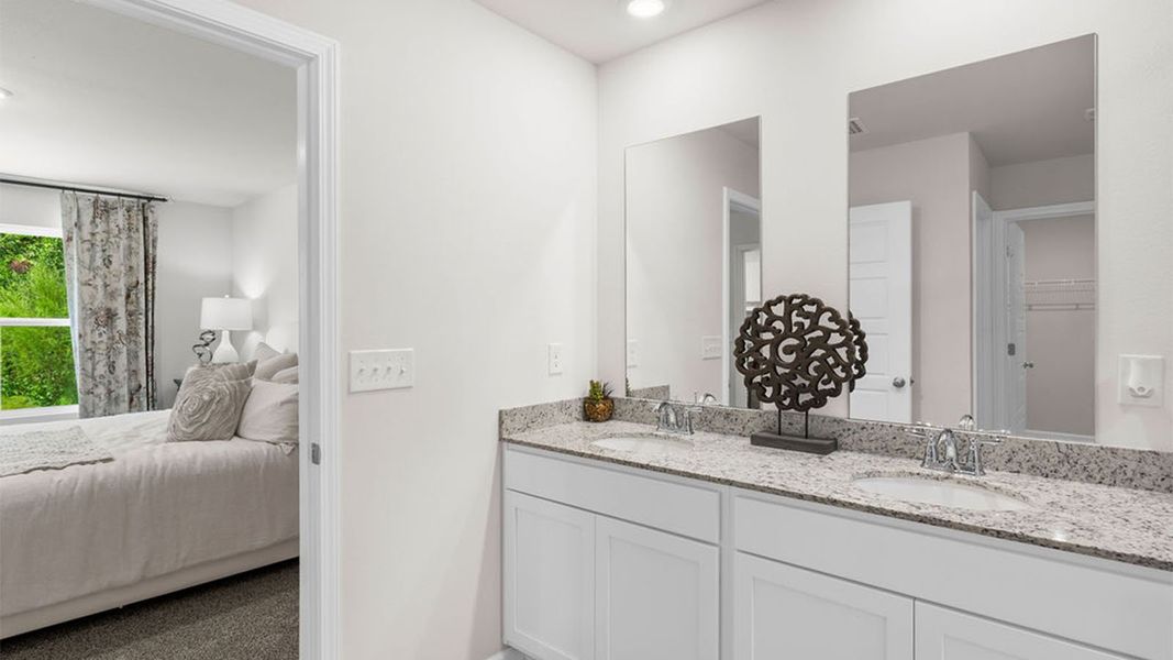 Furnished interior view inside a new home in Wesley Park, Crawfordville (Image 37).