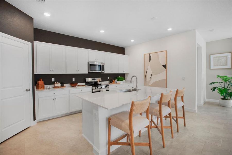 Furnished interior view inside a new home in Lennar at Turnleaf, Punta Gorda (Image 6).