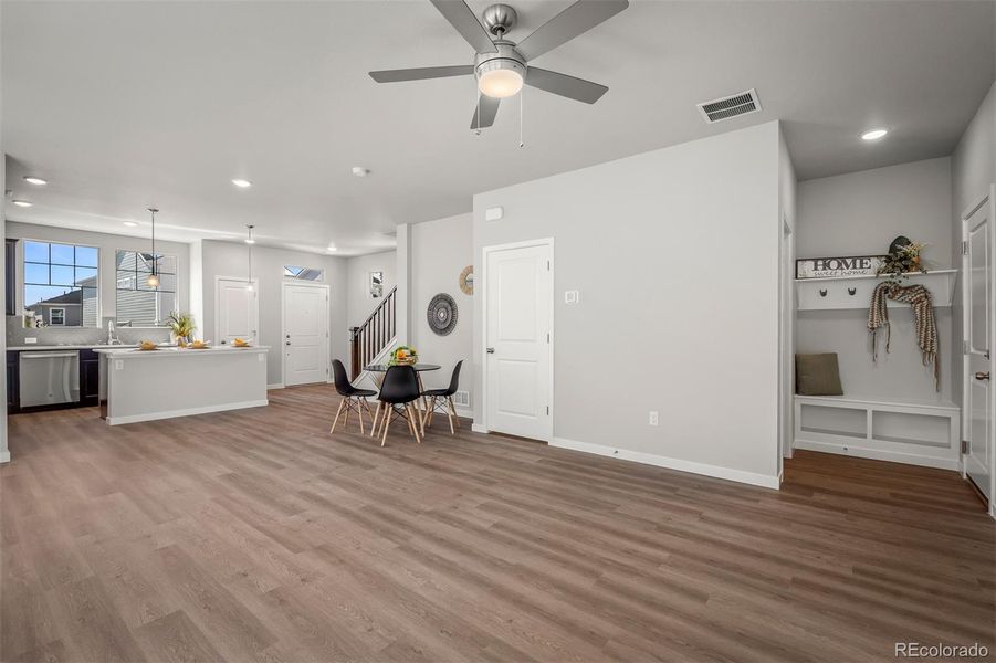 Spacious, unfurnished interior of a new home in Revel Crossing at Wolf Ranch – The Ascent Collection, Colorado Springs (Image 29).