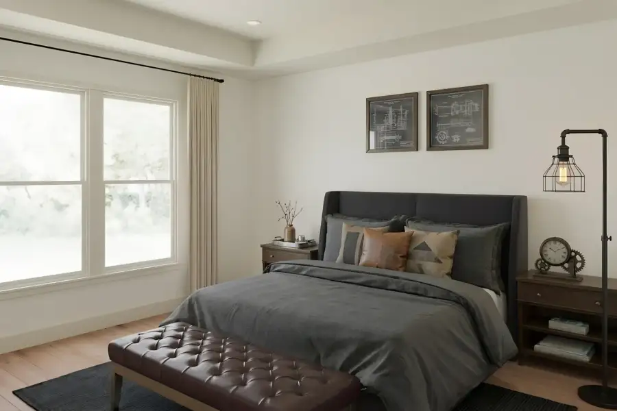Furnished interior view inside a new home in Stonehaven, Winder (Image 25).