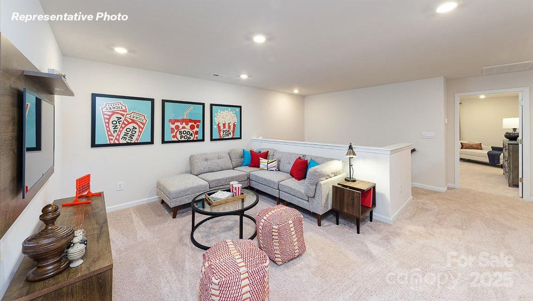 Furnished interior view inside a new home in Blackstone Bay Townhomes, Sherrills Ford (Image 8).