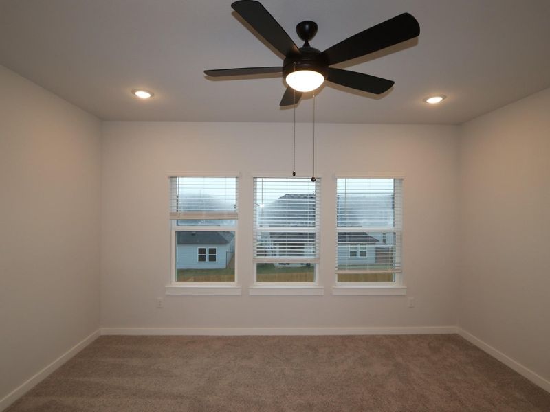 Spacious, unfurnished interior of a new home in Cascades at Onion Creek, Austin (Image 8). Spacious, unfurnished interior of a new home in Cascades at Onion Creek, Austin (Image 8).