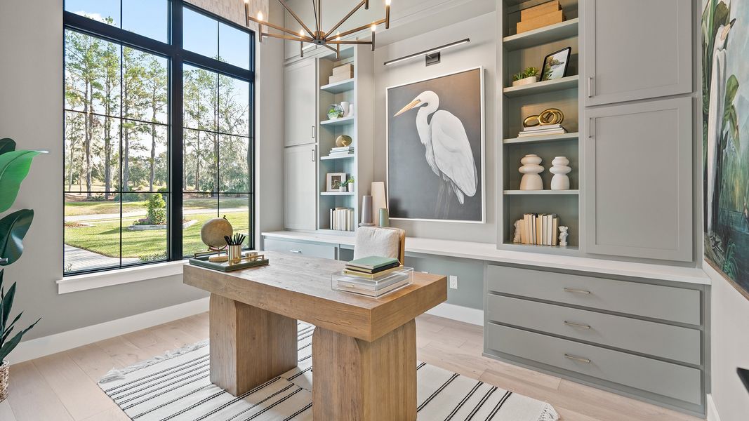 Furnished interior view inside a new home in Southern Hills 80', Brooksville (Image 3).