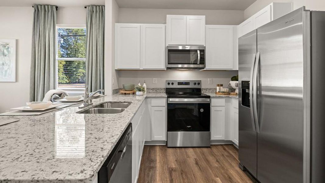 Furnished interior view inside a new home in Old Summerville Village, Rome (Image 10).