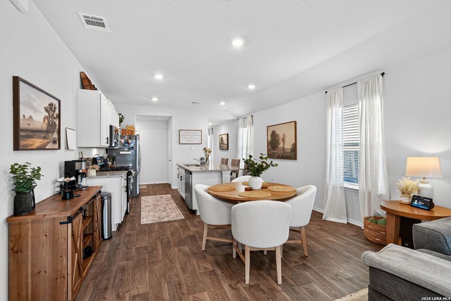 Furnished interior view inside a new home in Preserve at Medina, Von Ormy (Image 24).