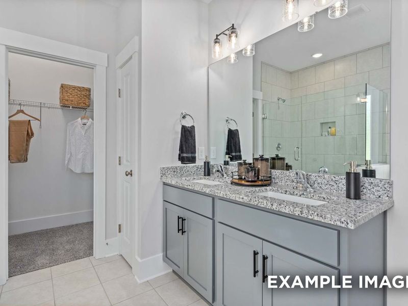 Representative furnished interior of a home built from the The Franklin C by Davidson Homes LLC in Retreat at North Main, Lillington (Image 22).