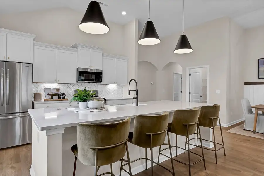 Representative furnished interior of a home built from the Edgewood - Premier Collection by Mungo Homes in Arcadia, Myrtle Beach (Image 4).