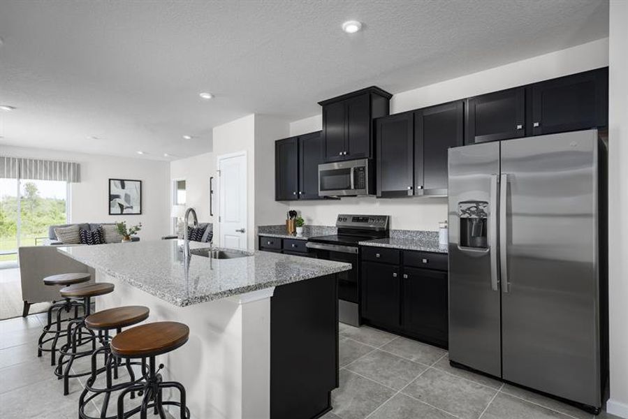 Representative furnished interior of a home built from the Coral by Ryan Homes in Touchstone, Lakeland (Image 3).