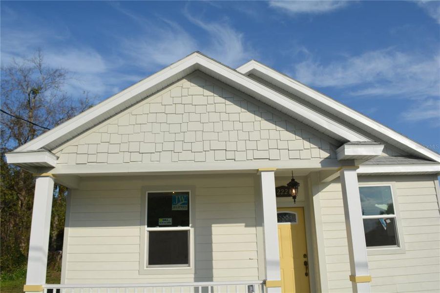 Exterior details and patio area of a home in , Sanford (Image 3).