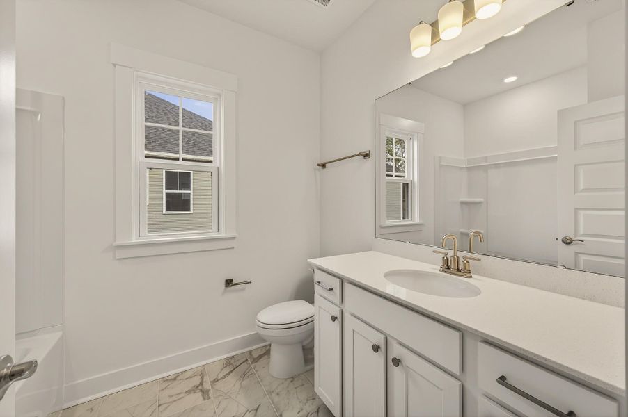 Furnished interior view inside a new home in Indigo Place, North Charleston (Image 16).