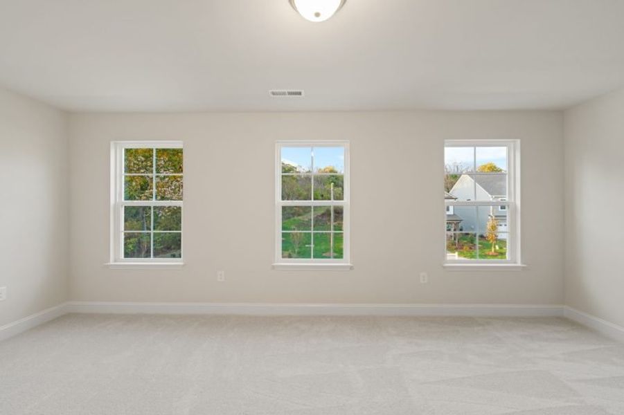 Spacious, unfurnished interior of a new home in Miller's Reserve, Winston-Salem (Image 42). Spacious, unfurnished interior of a new home in Miller's Reserve, Winston-Salem (Image 42).