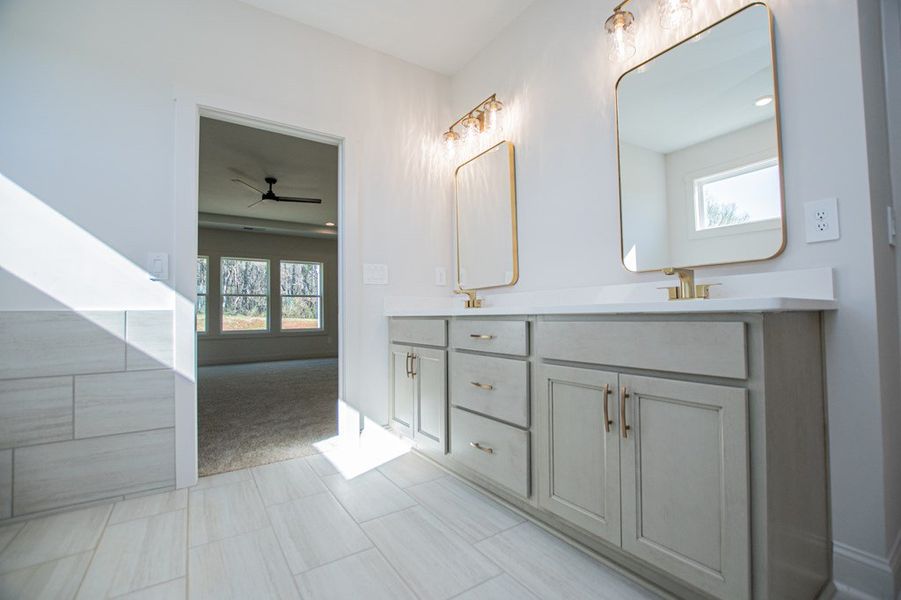 Furnished interior view inside a new home in The Reserve at Red Oaks, Carrollton (Image 8).