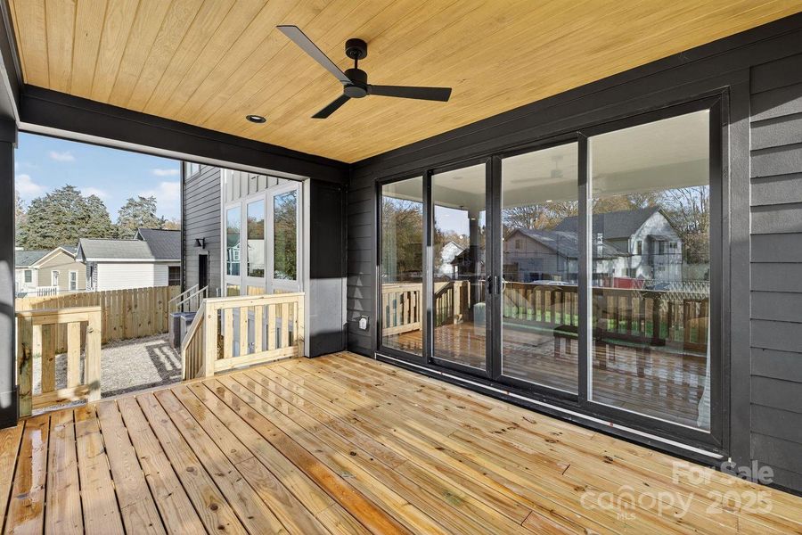 Exterior details and patio area of a home in , Charlotte (Image 3). Exterior details and patio area of a home in , Charlotte (Image 3).