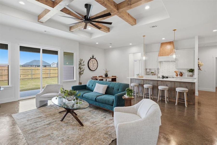 Furnished interior view inside a new home in , Tolar (Image 19). Furnished interior view inside a new home in , Tolar (Image 19).