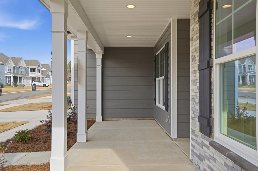 Exterior details and patio area of a home in Carrington, Stanley (Image 4). Exterior details and patio area of a home in Carrington, Stanley (Image 4).
