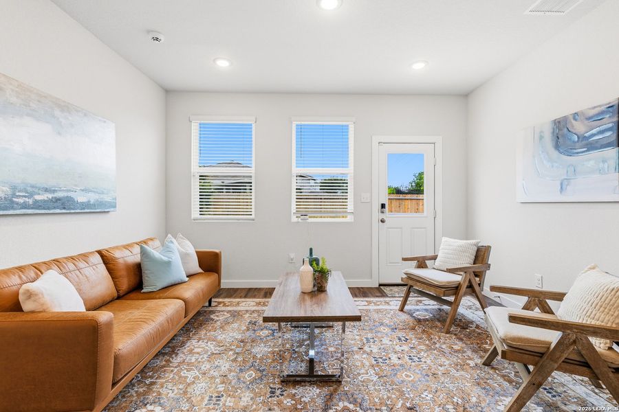 Furnished interior view inside a new home in , San Antonio (Image 14).