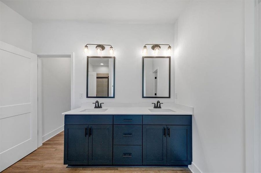 Furnished interior view inside a new home in Tuscany Hills, Douglasville (Image 15).