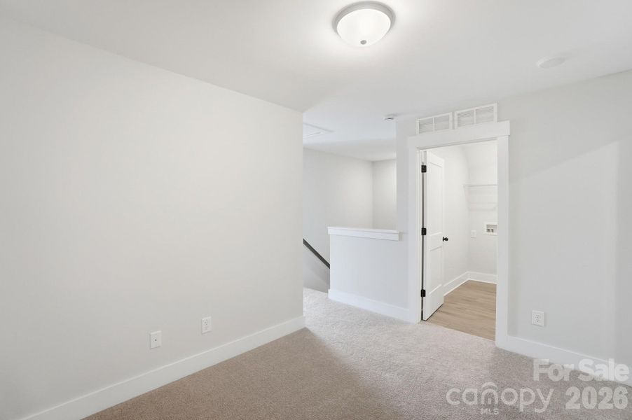 Spacious, unfurnished interior of a new home in Blythe Mill Townhomes, Waxhaw (Image 24).