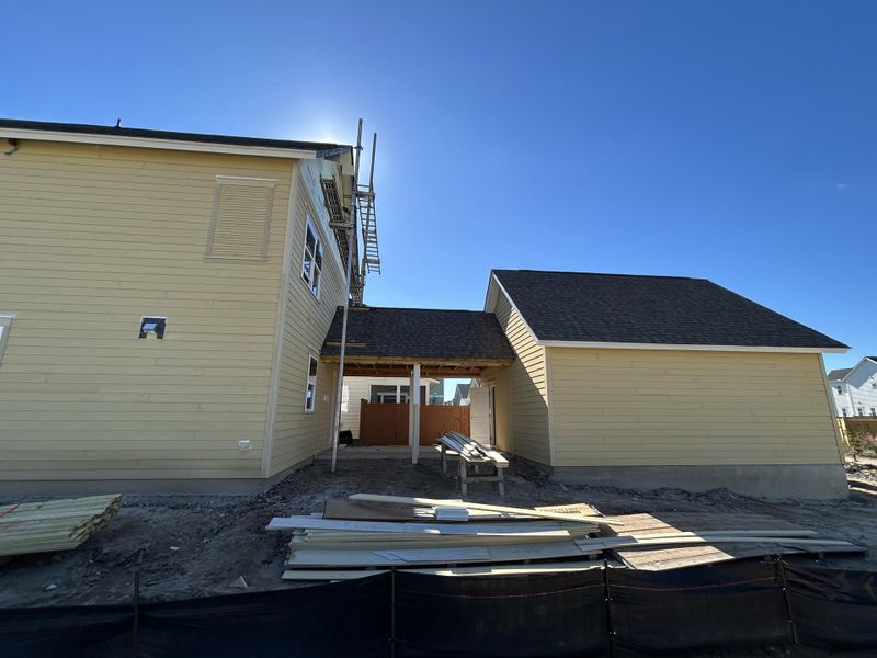 In-progress construction of a new home in , Summerville, SC (Image 17).