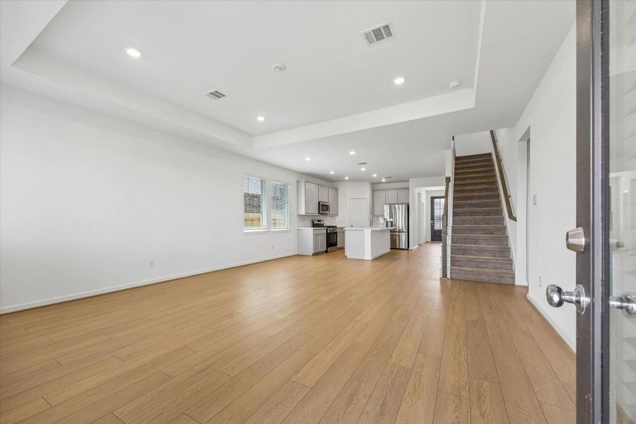Spacious, unfurnished interior of a new home in Bridge Creek 45s and 50s, Cypress (Image 35).