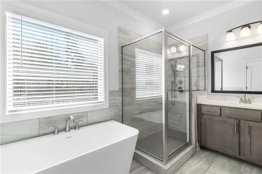 Furnished interior view inside a new home in Belle Woode Estates, Monroe (Image 6).