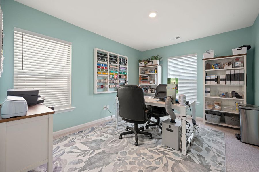 Furnished interior view inside a new home in Cypress Preserve: Juniper Collection, Moncks Corner (Image 13).