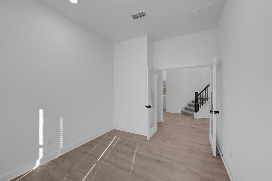 Spacious, unfurnished interior of a new home in Prairieland Village - Grove Collection, Cypress (Image 15).