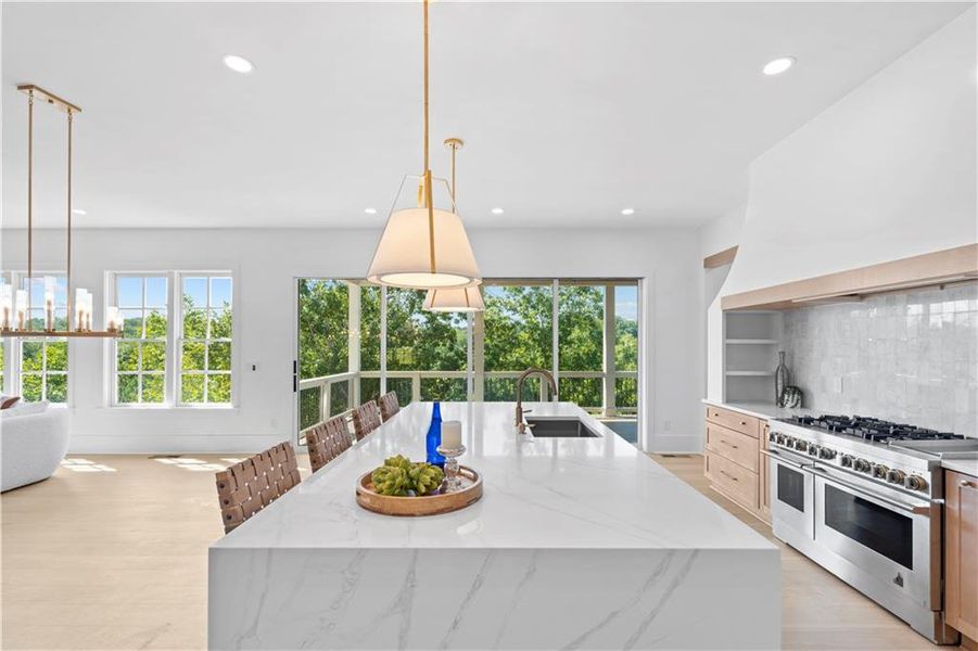 Furnished interior view inside a new home in , Suwanee (Image 4).