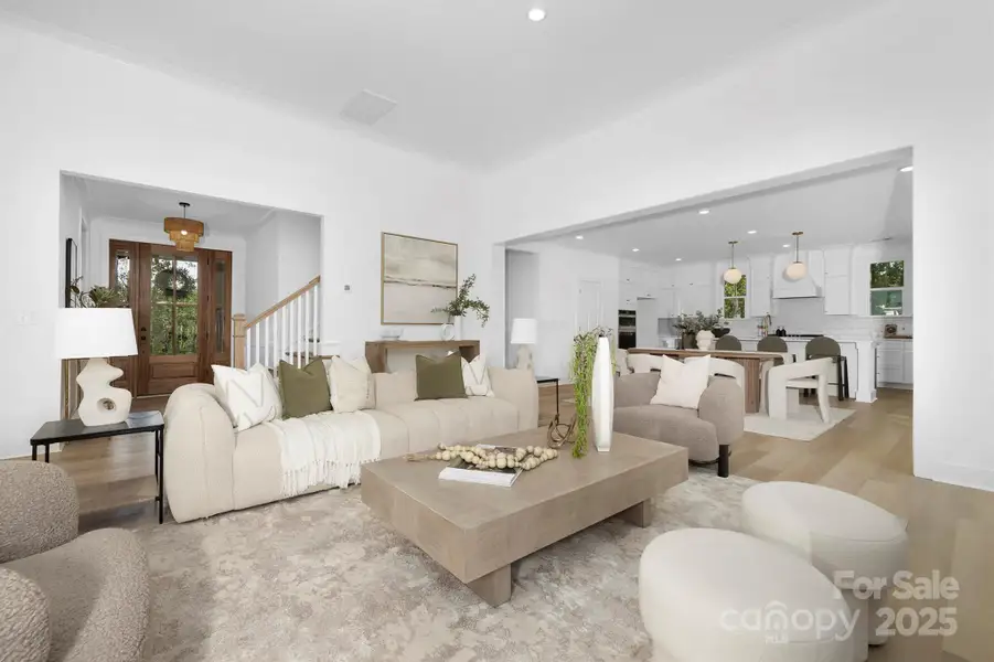 Furnished interior view inside a new home in , Clover (Image 14). Furnished interior view inside a new home in , Clover (Image 14).