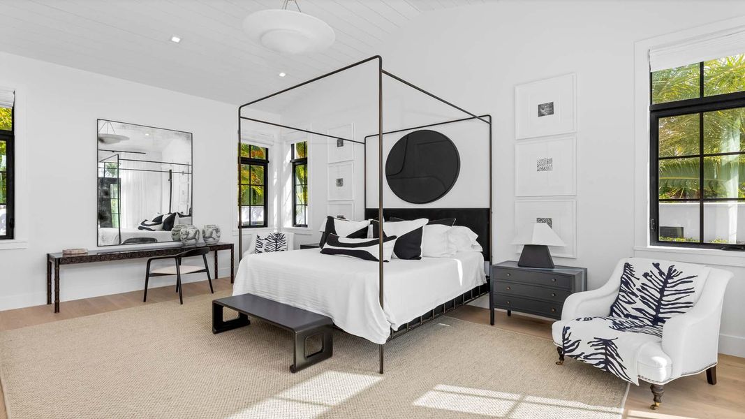 Furnished interior view inside a new home in , Delray Beach (Image 25).